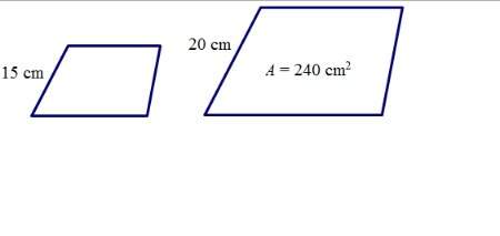 The diagram shows corresponding lengths in two similar figures. find the ratio of the perimeters and