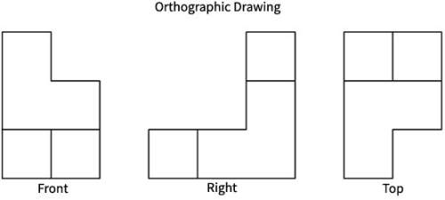 Which foundation drawing matches this orthographic drawing?