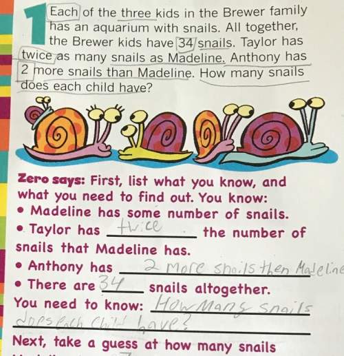 How many snails does each child have? ?