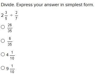 Divide. express your answer in simplest form.