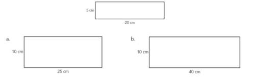 Determine if each rectangle is a scale drawing of the given rectangle. explain why or why not.