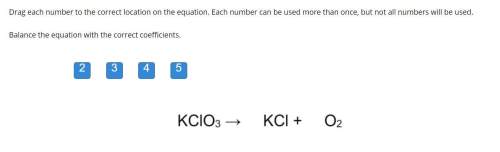 Ineed  drag each number to the correct location on the equation. each number can be used mor