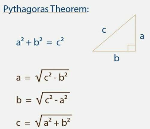 What is the length of the hypotenuse of a right triangle whose legs have lengths of 5 and 12?

a)13
