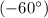 \left(-60^\circ\right)