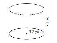 What would the measurements be for a cylinder with a surface area of 250.95?
