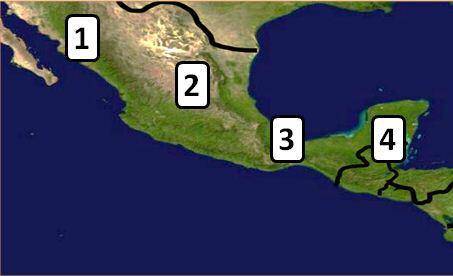 The first major Mesoamerican civilization existed from 1200 – 400 BCE. In which region on the map ab