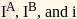 What are the 3 alleles for human blood type?