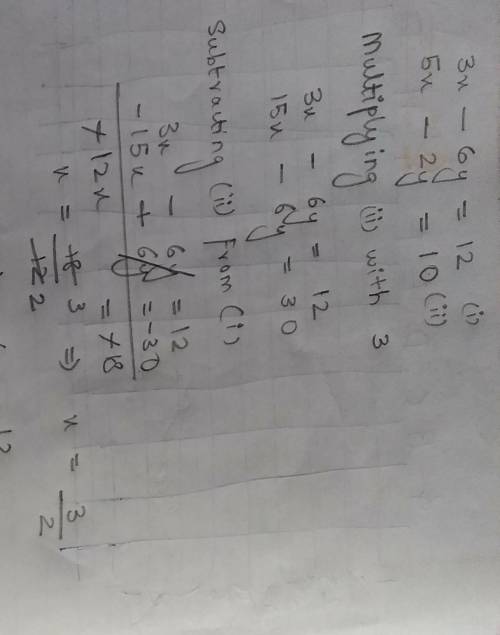 Pleas help with also the steps.. Question: Find the solution for a system of equations by eliminatio