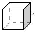 Find the surface area of the cube. be sure to label your answer.