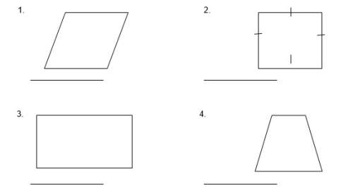 Need quick!  judging by appearance, classify these quadrilaterals by all applicable nam