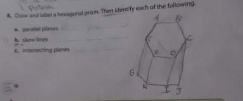 Identify the parallel lines , skew lines , and intersecting planes