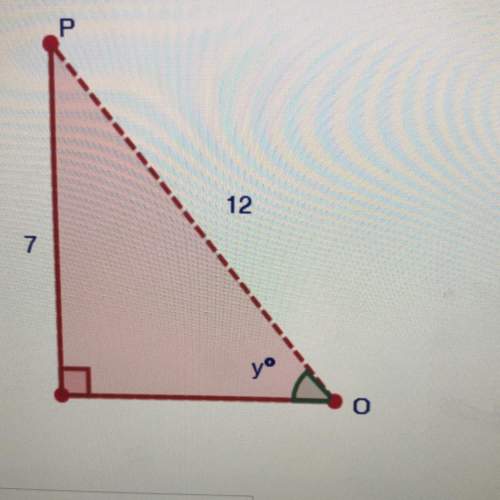 Find the measure of angle y. round your answer to the nearest hundredth. (numeral answers only)