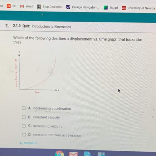 Physical science- multiple choice- kinematics