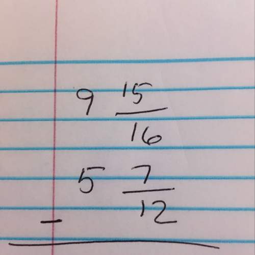 Simplify this fraction 9 15/16 - 5 7/12