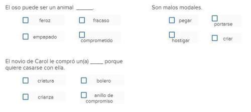 Indica todas las respuestas correctas. choose the correct answers. there can be multiple answe