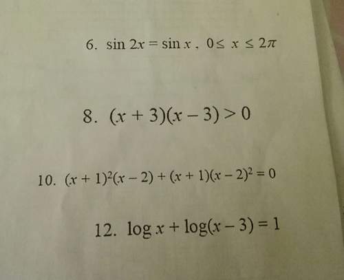 How do i solve for x for questions # 6 and #8?
