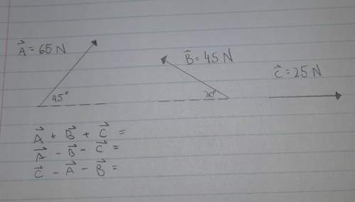 With vectors question a+b+c=a-b-c=c-a-b=