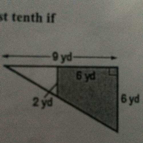 I’m not really sure how to solve this problem so can someone ? find the area of the shaded region?&lt;