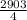 \frac{2903}{4}