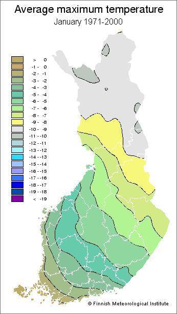In finland , during what season does the weather get cool and wet?