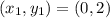 (x_1, y_1) = (0, 2)