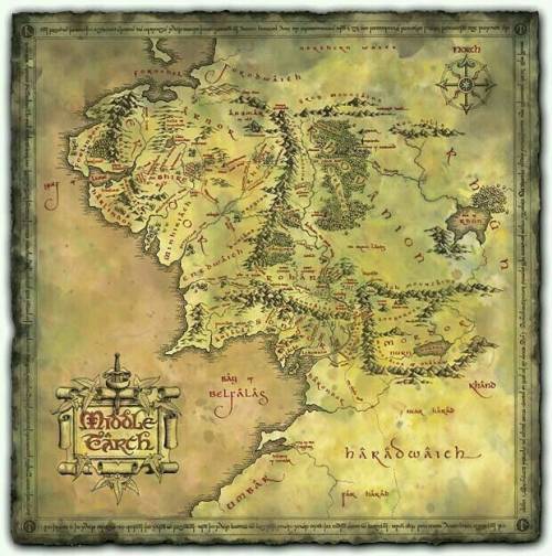 ~~70 ! ~~ i need a middle-earth-type map (with a variety of landforms and names) for a short story t