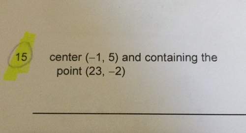 Graph this equation of a circle? i'm stuck and i don't know how to approach this math problem.