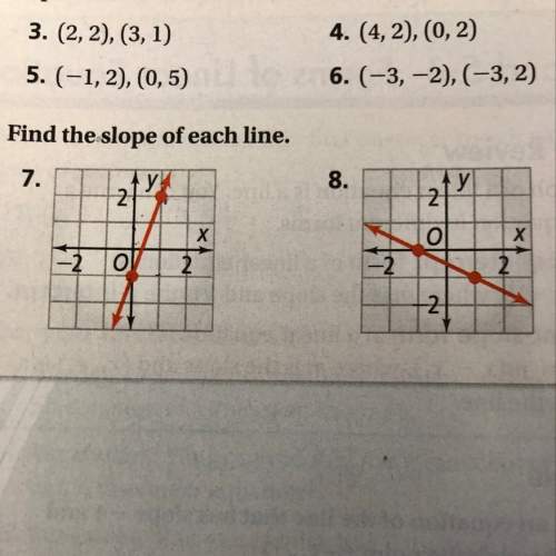 Find the slope of each line  plz hurry