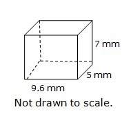 What is the volume of the rectangular prism not drawn to scaleexplain your answer&lt;