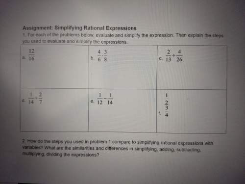 Iwill mark brainliest  rational expressions