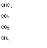 Which of the following is likely to be a polar compound?  a. chcl3 b. ccl4