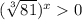 (\sqrt[3]{81})^x0