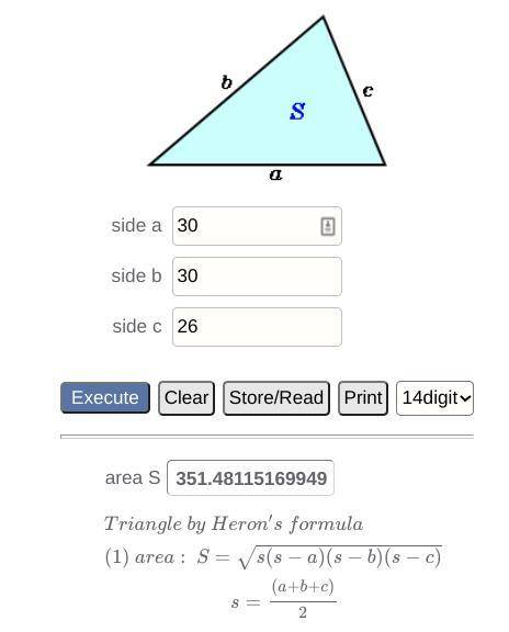 Solve for the area of this triangle, explanation would be greatly appreciated!