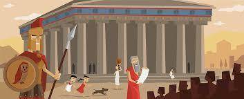 Ineed a pic of a family during ancient greece bc or bce times having fun #brainliestisinyourhands pl