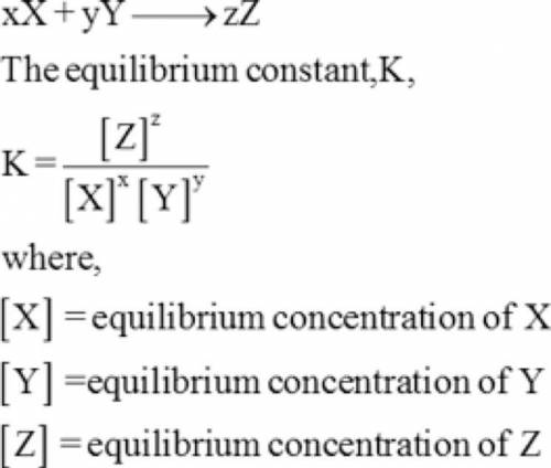 Due tomorrow write the chemical equation that has the equilibrium constant expression [listed in pho