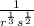 \frac{1}{ {r}^{ \frac{1}{3} }s {}^{ \frac{1}{2} }  }