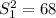 S^2_1=68