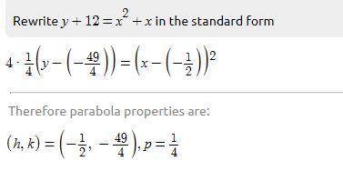 PLEASE HELP: What are the solutions to the system of equations? {−x+y=4, y+12=x^2+x
