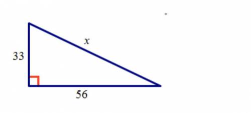 Analyze the diagram below and complete the instructions that follow. Find the unknown side length, x