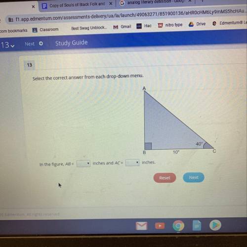 Ab=15.8, 11.9, 10.2, 8.4? Which one? Ac=18.7, 15.5, 14.3, 13.1? Which one