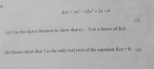 Help on (b) pleasea level maths factor theorem