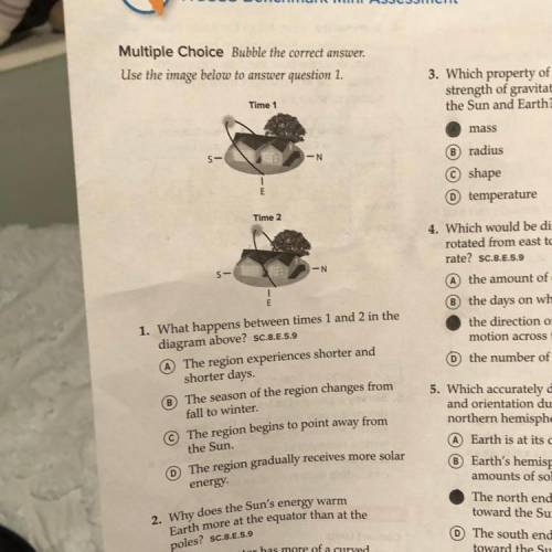 Problem 1  what happens between times 1 and 2 in the diagram above? please help