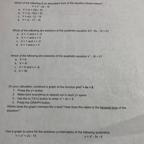 Help with these math questions
