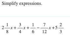 CAN U HELP. It is just simplifying it will only take you 1-2 minutes. <3