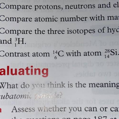 What is the contrast of these two atoms?