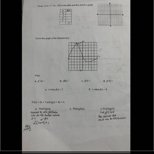 Help solving this math homework
