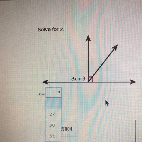 Solve for x need help idk what the answer is thanks