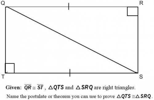 HL Theorem ASA Postulate SSS Postulate SAS Postulate