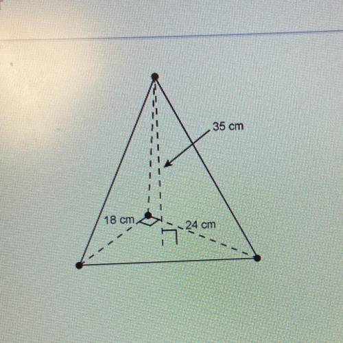 What is the volume of this pyramid