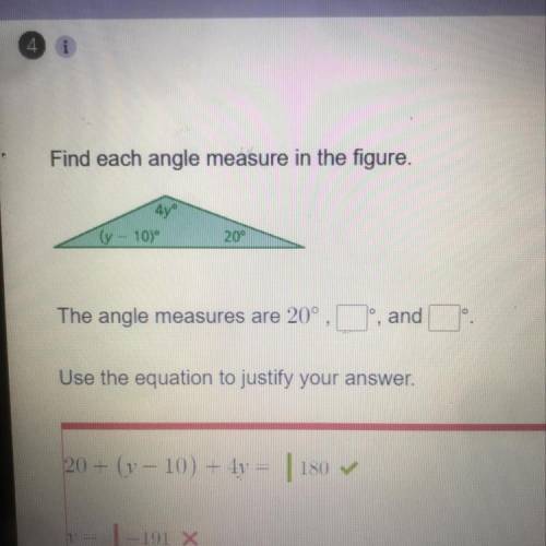 What’s the angle measures?